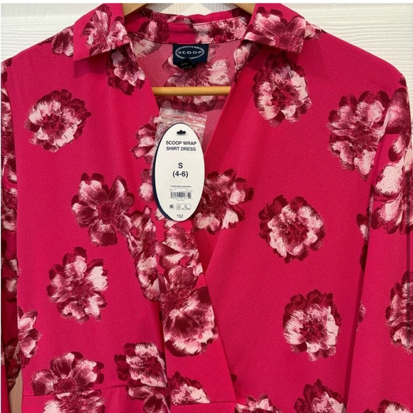 Scoop NYC Pink Long Sleeve Sundress - Picture 7 of 8